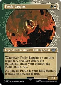 Frodo Baggins (Showcase) (Surge Foil) - Universes Beyond: The Lord of the Rings: Tales of Middle-earth - Magic: The Gathering card