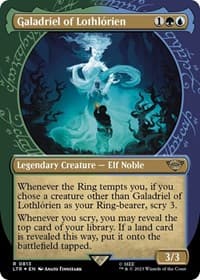 Galadriel of Lothlorien (Showcase) (Surge Foil) - Universes Beyond: The Lord of the Rings: Tales of Middle-earth - Magic: The Gathering card