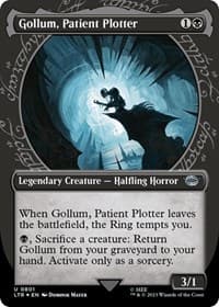 Gollum, Patient Plotter (Showcase) (Surge Foil) - Universes Beyond: The Lord of the Rings: Tales of Middle-earth - Magic: The Gathering card
