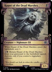 Haunt of the Dead Marshes (Showcase Scrolls) - Universes Beyond: The Lord of the Rings: Tales of Middle-earth - Magic: The Gathering card