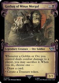 Gorbag of Minas Morgul (Showcase Scrolls) - Universes Beyond: The Lord of the Rings: Tales of Middle-earth - Magic: The Gathering card