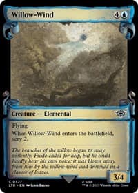 Willow-Wind (Showcase Scrolls) - Universes Beyond: The Lord of the Rings: Tales of Middle-earth - Magic: The Gathering card
