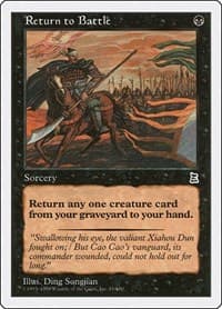 Return to Battle - Portal Three Kingdoms - Magic: The Gathering card