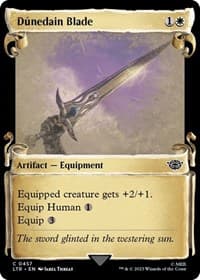 Dunedain Blade (Showcase Scrolls) - Universes Beyond: The Lord of the Rings: Tales of Middle-earth - Magic: The Gathering card