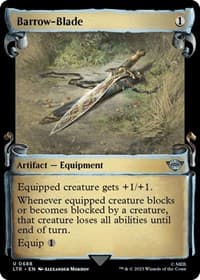 Barrow-Blade (Showcase Scrolls) - Universes Beyond: The Lord of the Rings: Tales of Middle-earth - Magic: The Gathering card