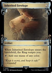 Inherited Envelope (Showcase Scrolls) - Universes Beyond: The Lord of the Rings: Tales of Middle-earth - Magic: The Gathering card