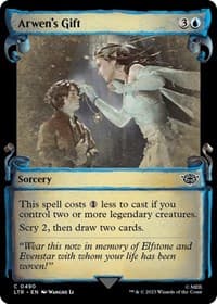 Arwen's Gift (Showcase Scrolls) - Universes Beyond: The Lord of the Rings: Tales of Middle-earth - Magic: The Gathering card