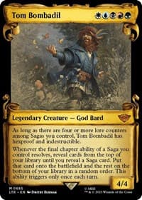 Tom Bombadil (Showcase Scrolls) - Universes Beyond: The Lord of the Rings: Tales of Middle-earth - Magic: The Gathering card
