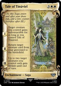 Tale of Tinuviel (Showcase Scrolls) - Universes Beyond: The Lord of the Rings: Tales of Middle-earth - Magic: The Gathering card