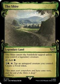 The Shire (Showcase Scrolls) - Universes Beyond: The Lord of the Rings: Tales of Middle-earth - Magic: The Gathering card