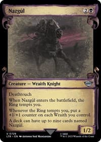 Nazgul (0729) (Showcase Scrolls) - Universes Beyond: The Lord of the Rings: Tales of Middle-earth - Magic: The Gathering card