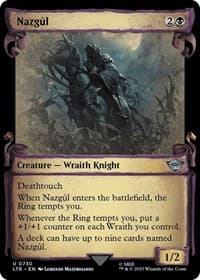 Nazgul (0730) (Showcase Scrolls) - Universes Beyond: The Lord of the Rings: Tales of Middle-earth - Magic: The Gathering card
