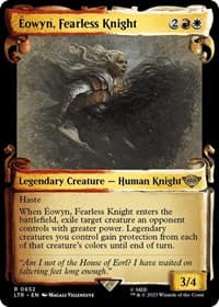 Eowyn, Fearless Knight (Showcase Scrolls) - Universes Beyond: The Lord of the Rings: Tales of Middle-earth - Magic: The Gathering card