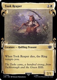 Took Reaper (Showcase Scrolls) - Universes Beyond: The Lord of the Rings: Tales of Middle-earth - Magic: The Gathering card