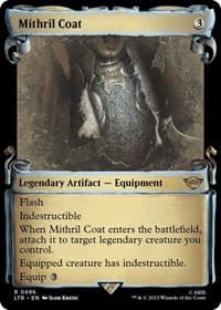 Mithril Coat (Showcase Scrolls) - Universes Beyond: The Lord of the Rings: Tales of Middle-earth - Magic: The Gathering card