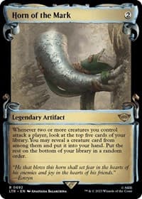 Horn of the Mark (Showcase Scrolls) - Universes Beyond: The Lord of the Rings: Tales of Middle-earth - Magic: The Gathering card