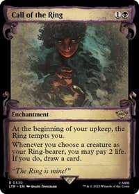 Call of the Ring (Showcase Scrolls) - Universes Beyond: The Lord of the Rings: Tales of Middle-earth - Magic: The Gathering card