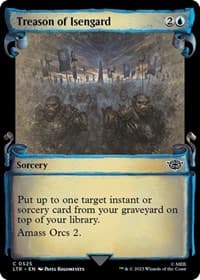 Treason of Isengard (Showcase Scrolls) - Universes Beyond: The Lord of the Rings: Tales of Middle-earth - Magic: The Gathering card