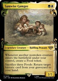 Samwise Gamgee (Showcase Scrolls) - Universes Beyond: The Lord of the Rings: Tales of Middle-earth - Magic: The Gathering card