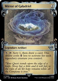 Mirror of Galadriel (Showcase Scrolls) - Universes Beyond: The Lord of the Rings: Tales of Middle-earth - Magic: The Gathering card