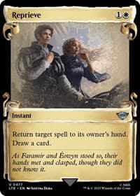 Reprieve (Showcase Scrolls) - Universes Beyond: The Lord of the Rings: Tales of Middle-earth - Magic: The Gathering card
