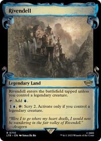 Rivendell (Showcase Scrolls) - Universes Beyond: The Lord of the Rings: Tales of Middle-earth - Magic: The Gathering card