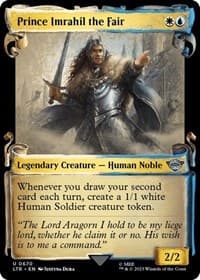 Prince Imrahil the Fair (Showcase Scrolls) - Universes Beyond: The Lord of the Rings: Tales of Middle-earth - Magic: The Gathering card