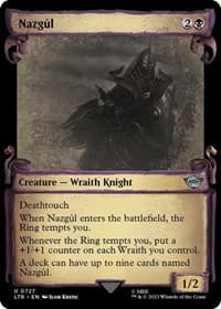 Nazgul (0727) (Showcase Scrolls) - Universes Beyond: The Lord of the Rings: Tales of Middle-earth - Magic: The Gathering card