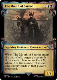 The Mouth of Sauron (Showcase Scrolls) - Universes Beyond: The Lord of the Rings: Tales of Middle-earth - Magic: The Gathering card