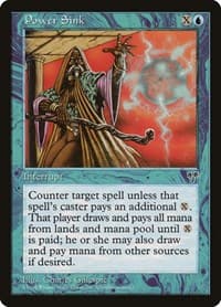 Power Sink - Mirage - Magic: The Gathering card