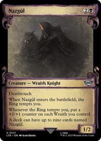 Nazgul (0551) (Showcase Scrolls) - Universes Beyond: The Lord of the Rings: Tales of Middle-earth - Magic: The Gathering card