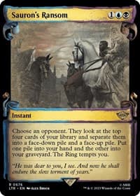Sauron's Ransom (Showcase Scrolls) - Universes Beyond: The Lord of the Rings: Tales of Middle-earth - Magic: The Gathering card
