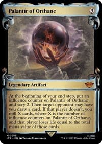 Palantir of Orthanc (Showcase Scrolls) - Universes Beyond: The Lord of the Rings: Tales of Middle-earth - Magic: The Gathering card