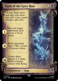 Oath of the Grey Host (Showcase Scrolls) - Universes Beyond: The Lord of the Rings: Tales of Middle-earth - Magic: The Gathering card