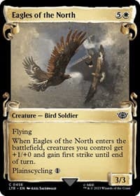 Eagles of the North (Showcase Scrolls) - Universes Beyond: The Lord of the Rings: Tales of Middle-earth - Magic: The Gathering card