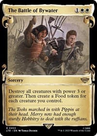 The Battle of Bywater (Showcase Scrolls) - Universes Beyond: The Lord of the Rings: Tales of Middle-earth - Magic: The Gathering card