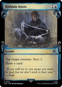 Hithlain Knots (Showcase Scrolls) - Universes Beyond: The Lord of the Rings: Tales of Middle-earth - Magic: The Gathering card
