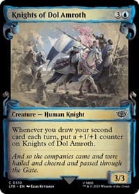 Knights of Dol Amroth (Showcase Scrolls) - Universes Beyond: The Lord of the Rings: Tales of Middle-earth - Magic: The Gathering card