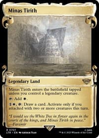 Minas Tirith (Showcase Scrolls) - Universes Beyond: The Lord of the Rings: Tales of Middle-earth - Magic: The Gathering card