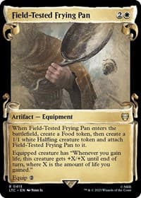 Field-Tested Frying Pan (Showcase Scrolls) - Commander: The Lord of the Rings: Tales of Middle-earth - Magic: The Gathering card