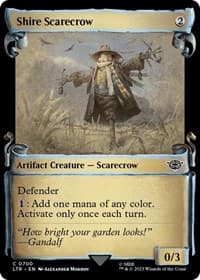 Shire Scarecrow (Showcase Scrolls) - Universes Beyond: The Lord of the Rings: Tales of Middle-earth - Magic: The Gathering card