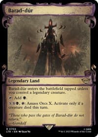 Barad-dur (Showcase Scrolls) - Universes Beyond: The Lord of the Rings: Tales of Middle-earth - Magic: The Gathering card