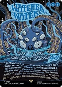 The Watcher in the Water (Borderless Poster) - Universes Beyond: The Lord of the Rings: Tales of Middle-earth - Magic: The Gathering card