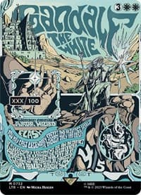 Gandalf the White (Borderless Poster) (Serial Numbered) - Universes Beyond: The Lord of the Rings: Tales of Middle-earth - Magic: The Gathering card