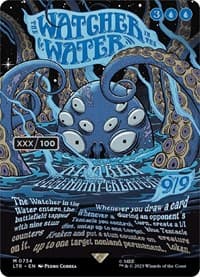 The Watcher in the Water (Borderless Poster) (Serial Numbered) - Universes Beyond: The Lord of the Rings: Tales of Middle-earth - Magic: The Gathering card