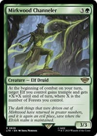 Mirkwood Channeler - Universes Beyond: The Lord of the Rings: Tales of Middle-earth - Magic: The Gathering card