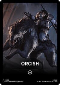 Orcish Theme Card - Universes Beyond: The Lord of the Rings: Tales of Middle-earth - Magic: The Gathering card