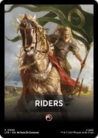 Riders Theme Card - Universes Beyond: The Lord of the Rings: Tales of Middle-earth - Magic: The Gathering card