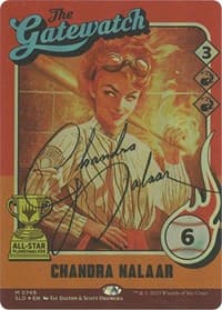 Chandra Nalaar (748) (Autographed) - Secret Lair Drop Series - Magic: The Gathering card