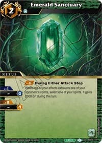 Emerald Sanctuary - Aquatic Invaders - Battle Spirits Saga card